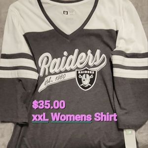 Raiders of women's shirt